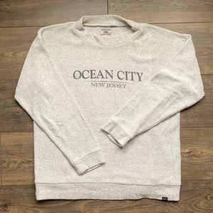 OCEAN CITY Reverse Weave Sweatshirt